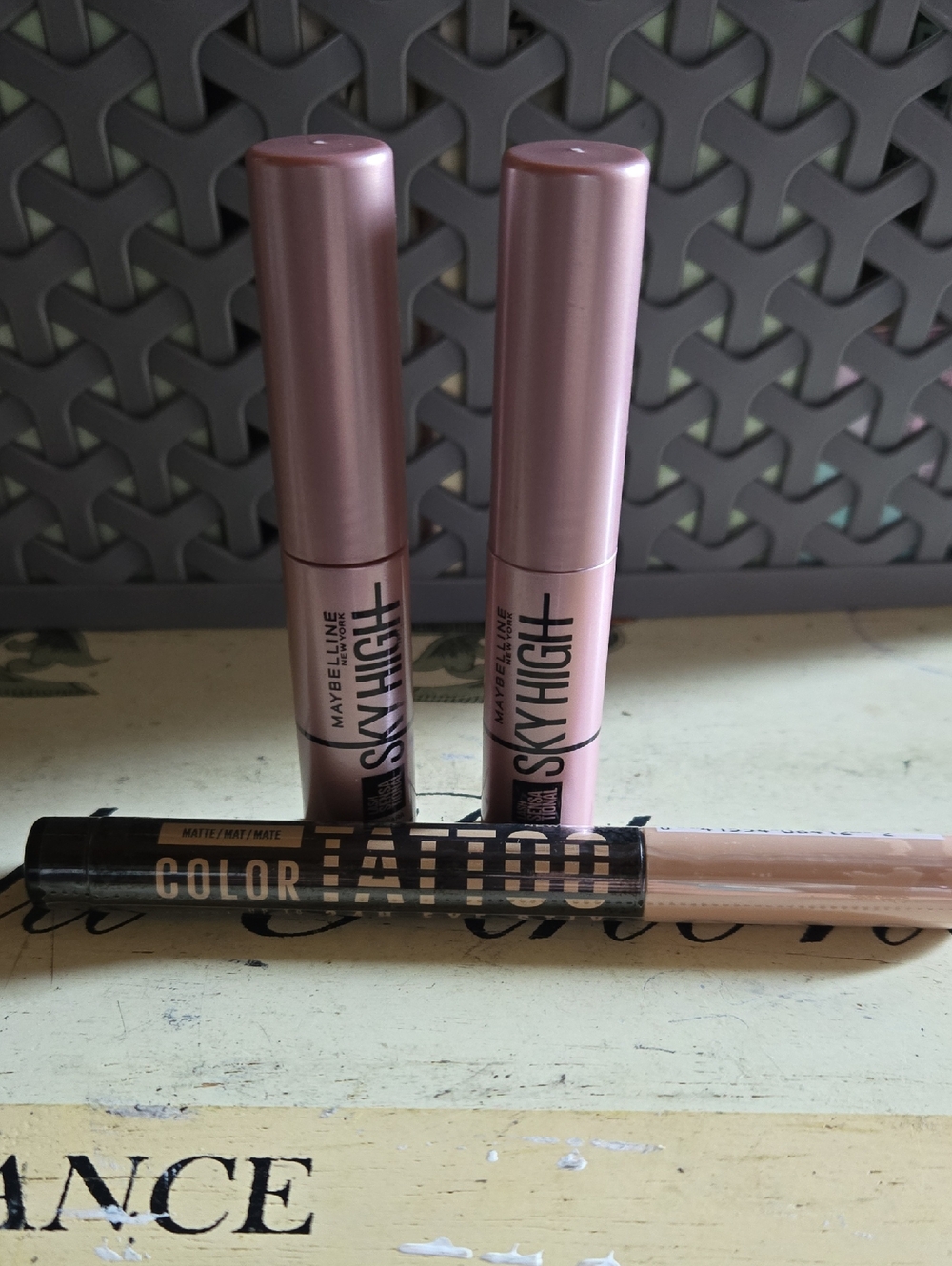 Maybelline Sky High Mascara Duo (2)  & One Color Tattoo Eye Stix